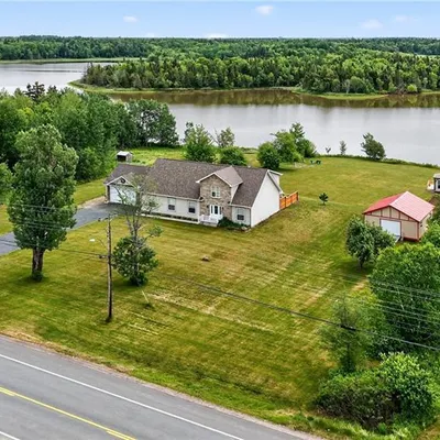 Riverfront two-storey home in Tabusintac