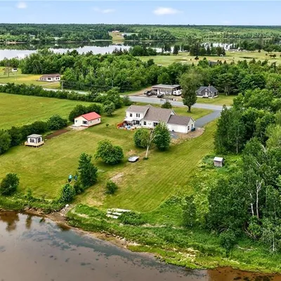Riverfront two-storey home in Tabusintac